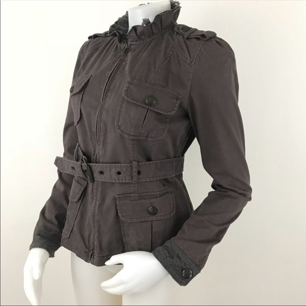 Anthropologie Sanctuary brown utility jacket - XS